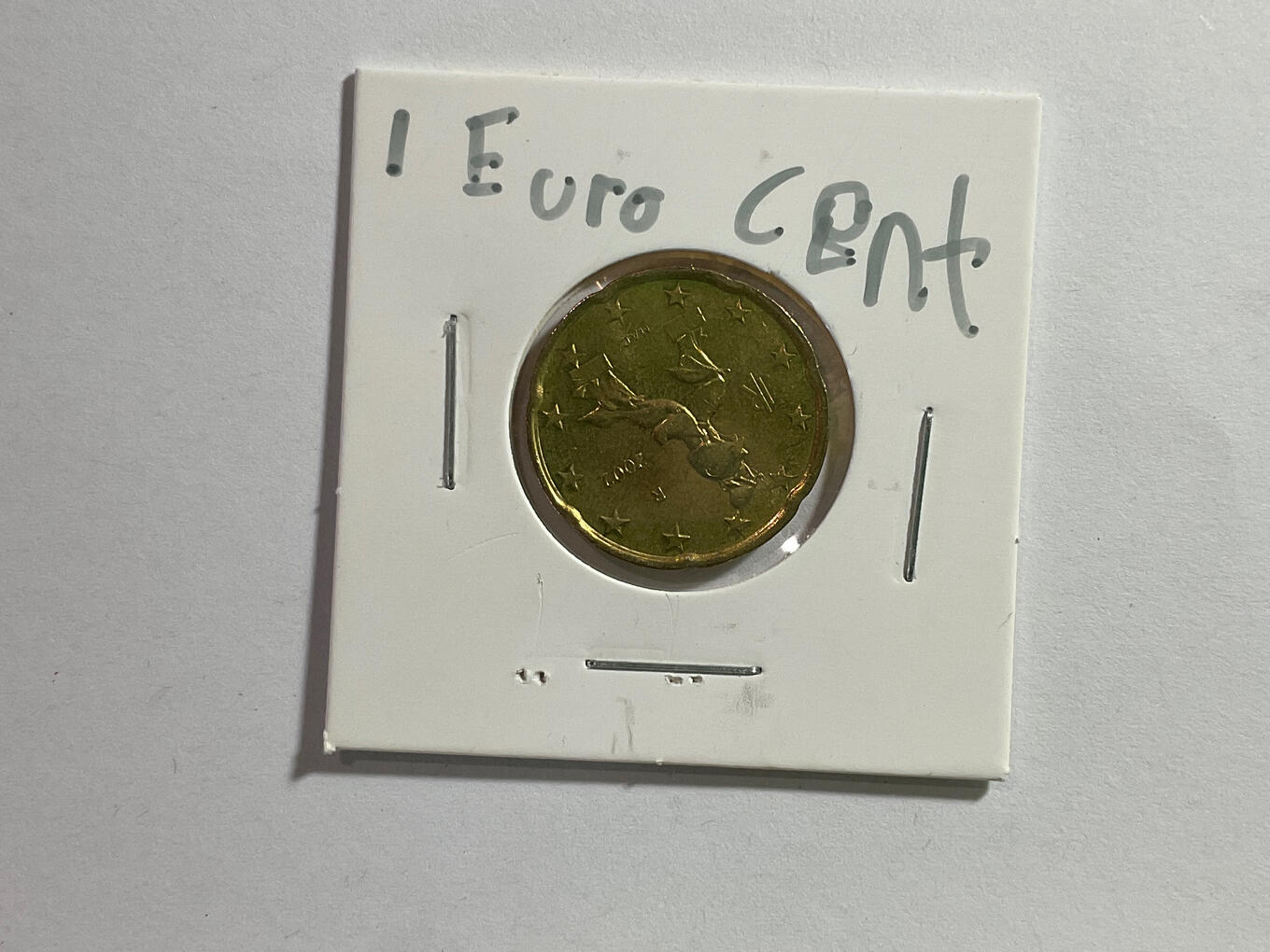 One euro cent