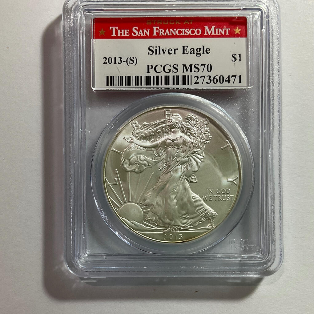 2013 silver Eagle